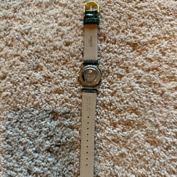 Women's Watch - Jowissa Swiss Made – Green w/Leather Band - Never Worn - Picture 6 of 13